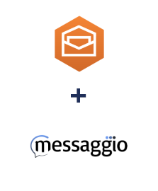 Интеграция Amazon Workmail и Messaggio