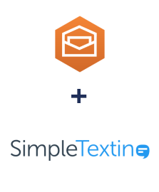 Интеграция Amazon Workmail и SimpleTexting