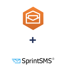 Интеграция Amazon Workmail и SprintSMS