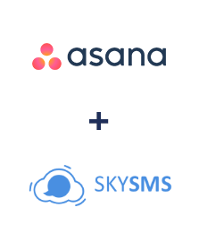 Интеграция Asana и SkySMS