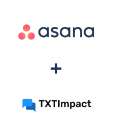 Интеграция Asana и TXTImpact