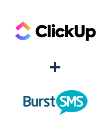 Интеграция ClickUp и Burst SMS