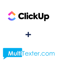 Интеграция ClickUp и Multitexter