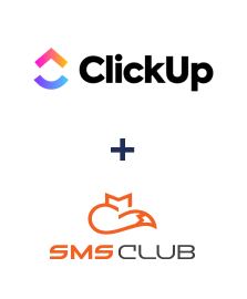 Интеграция ClickUp и SMS Club