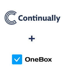 Интеграция Continually и OneBox