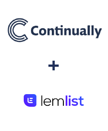 Интеграция Continually и Lemlist