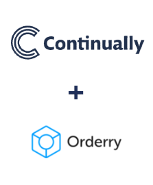 Интеграция Continually и Orderry