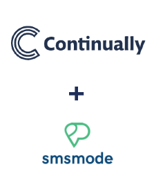 Интеграция Continually и Smsmode