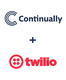 Интеграция Continually и Twilio