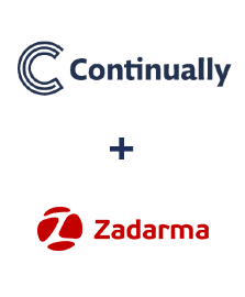 Интеграция Continually и Zadarma