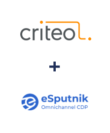 Интеграция Criteo и eSputnik