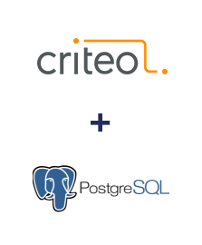 Интеграция Criteo и PostgreSQL