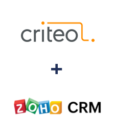 Интеграция Criteo и ZOHO CRM