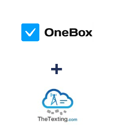 Интеграция OneBox и TheTexting