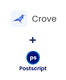 Интеграция Crove и Postscript