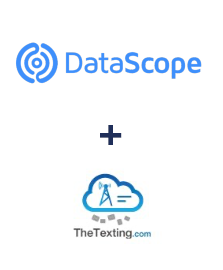 Интеграция DataScope Forms и TheTexting