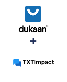 Интеграция Dukaan и TXTImpact