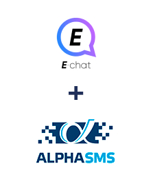 Интеграция E-chat и AlphaSMS