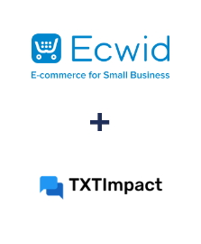 Интеграция Ecwid и TXTImpact