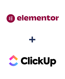 Интеграция Elementor и ClickUp