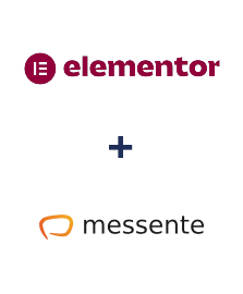 Интеграция Elementor и Messente