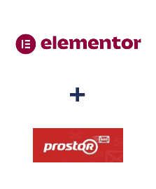 Интеграция Elementor и Prostor SMS