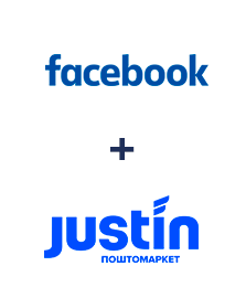 Интеграция Facebook и Justin