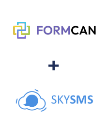 Интеграция FormCan и SkySMS