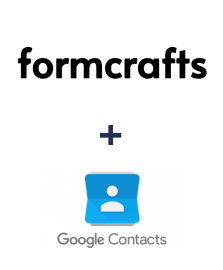 Интеграция FormCrafts и Google Contacts