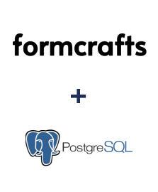 Интеграция FormCrafts и PostgreSQL