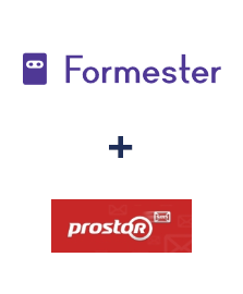 Интеграция Formester и Prostor SMS