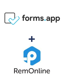 Интеграция forms.app и RemOnline