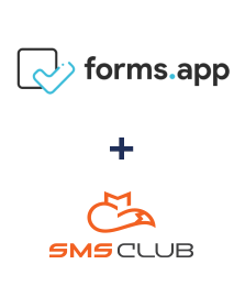 Интеграция forms.app и SMS Club