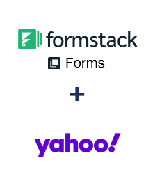 Интеграция Formstack Forms и Yahoo!