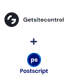 Интеграция Getsitecontrol и Postscript