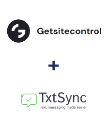 Интеграция Getsitecontrol и TxtSync