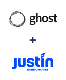 Интеграция Ghost и Justin