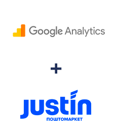 Интеграция Google Analytics и Justin