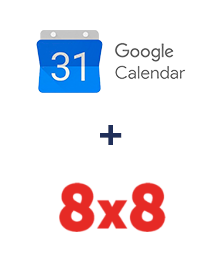 Интеграция Google Calendar и 8x8