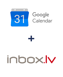 Интеграция Google Calendar и INBOX.LV