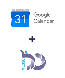 Интеграция Google Calendar и Messedo