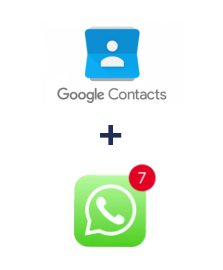Интеграция Google Contacts и WHATSAPP (через сервис AceBot)