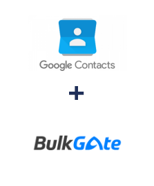 Интеграция Google Contacts и BulkGate