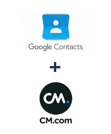 Интеграция Google Contacts и CM.com