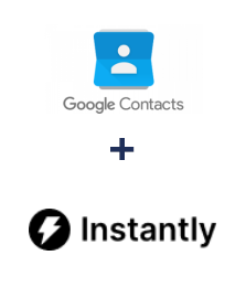 Интеграция Google Contacts и Instantly