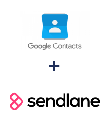 Интеграция Google Contacts и Sendlane