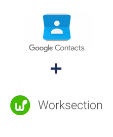 Интеграция Google Contacts и Worksection