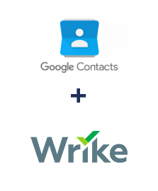 Интеграция Google Contacts и Wrike