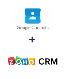 Интеграция Google Contacts и ZOHO CRM