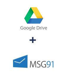 Интеграция Google Drive и MSG91